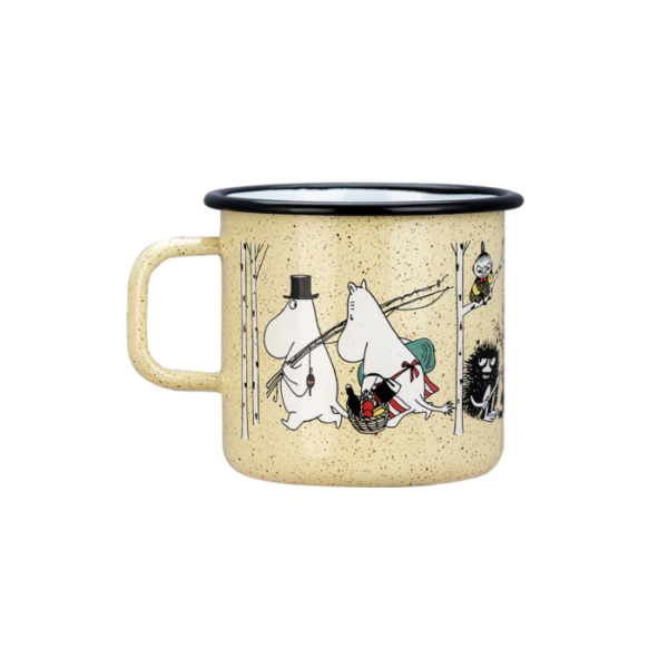 Moomin enamel mug -  Campers MUM