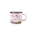 Moomin enamel mug -  Hug mug MUM