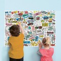 OMY Giant Poster & Stickers - Street Arts Educational toys