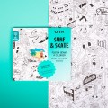 OMY SURF AND SKATE GIANT POSTER Educational toys