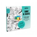 OMY SURF AND SKATE GIANT POSTER Educational toys