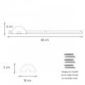 TRESXICS Long shelf & 4 rainbow colours stickers