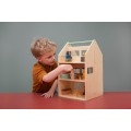 WOODEN PLAY HOUSE WITH ACCESSORIES Educational toys