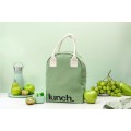 Fluf Zipper Lunch Bag - ‘Lunch’ Moss accessories 