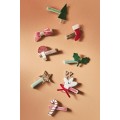 Hair Clips Christmas Icon (8τμχ) ΠΑΙΔΙΚΑ ΑΞΕΣΟΥΑΡ