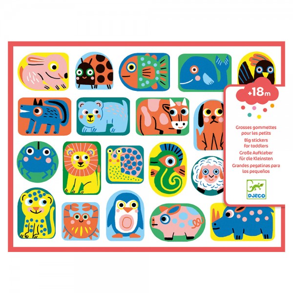 Djeco Stickers Animals