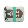 Petit Monkey Bamboo Lunchbox - Sloth Green  accessories 