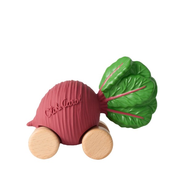 Oli and Carol Betty the beetroot baby car toy  Educational toys