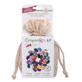 Crayon Rocks - 32 rocks in a white bag accessories 