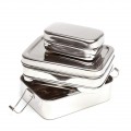 Ecolunchbox Stainless steel - Three-in-One Classic accessories 