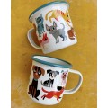 Omm design enamel mug - Cat lover MUM