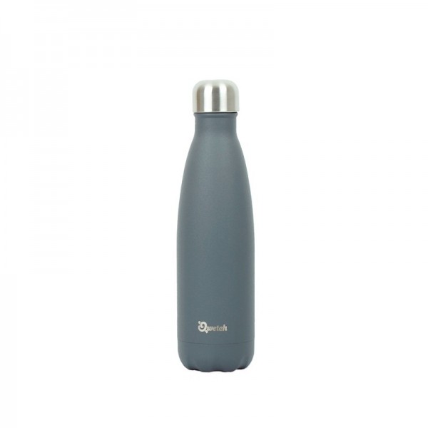 Insulated Stainless Steel Bottle - Granite Grey - 500ml