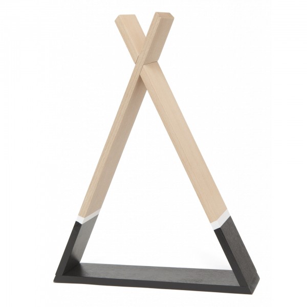 Petit Monkey  Tipi shelf - black accessories 