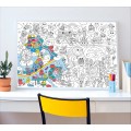 OMY Giant Colouring Poster - Kawaii  Educational toys