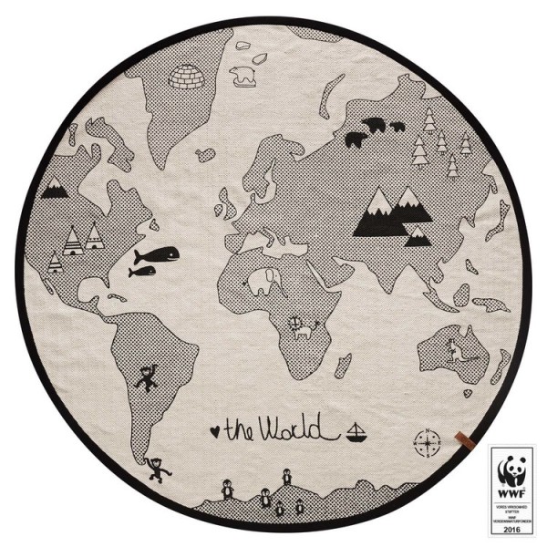 Kids Rug - The World