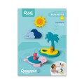 Quutopia. Bath puzzle - Treasure island Educational toys