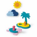 Quutopia. Bath puzzle - Treasure island Educational toys