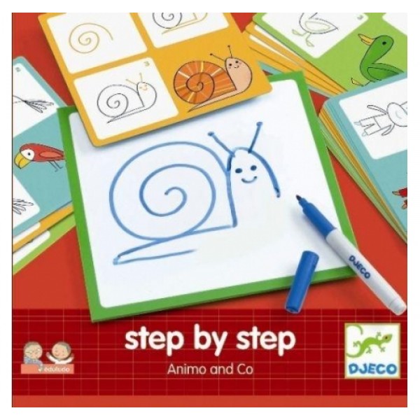 Djeco Step by Step - Animals