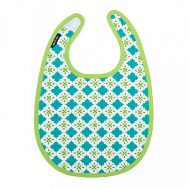 Baby Bib - Tiles, baby accessories, eco friendly, 