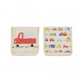 Fluf Organic Snack Packs set of 2 -  cars