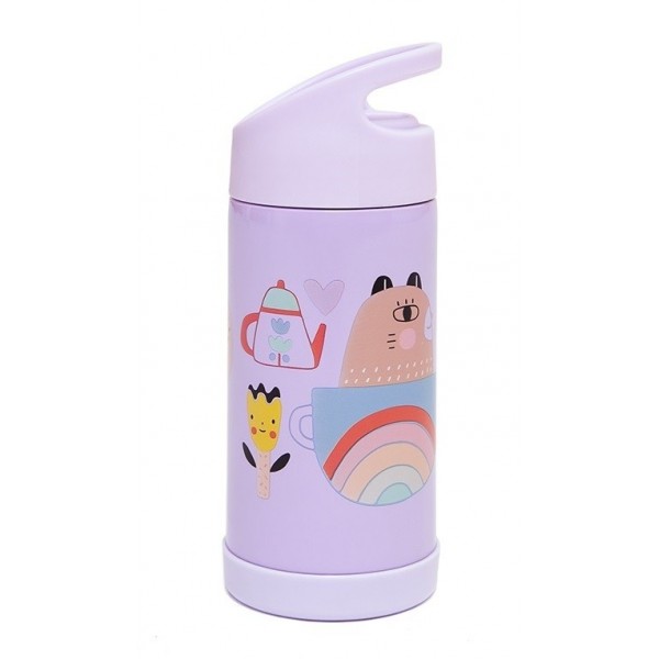 Petit Monkey Insulated Stainless steel drinking bottle apple of my eye