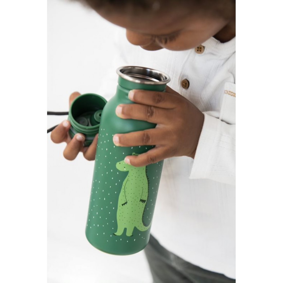 Trixie Baby Stainless Steel Bottle - Mr Crocodile