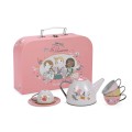 Moulin Roty 642577 Metal tea service case - Les Parisiennes Educational toys