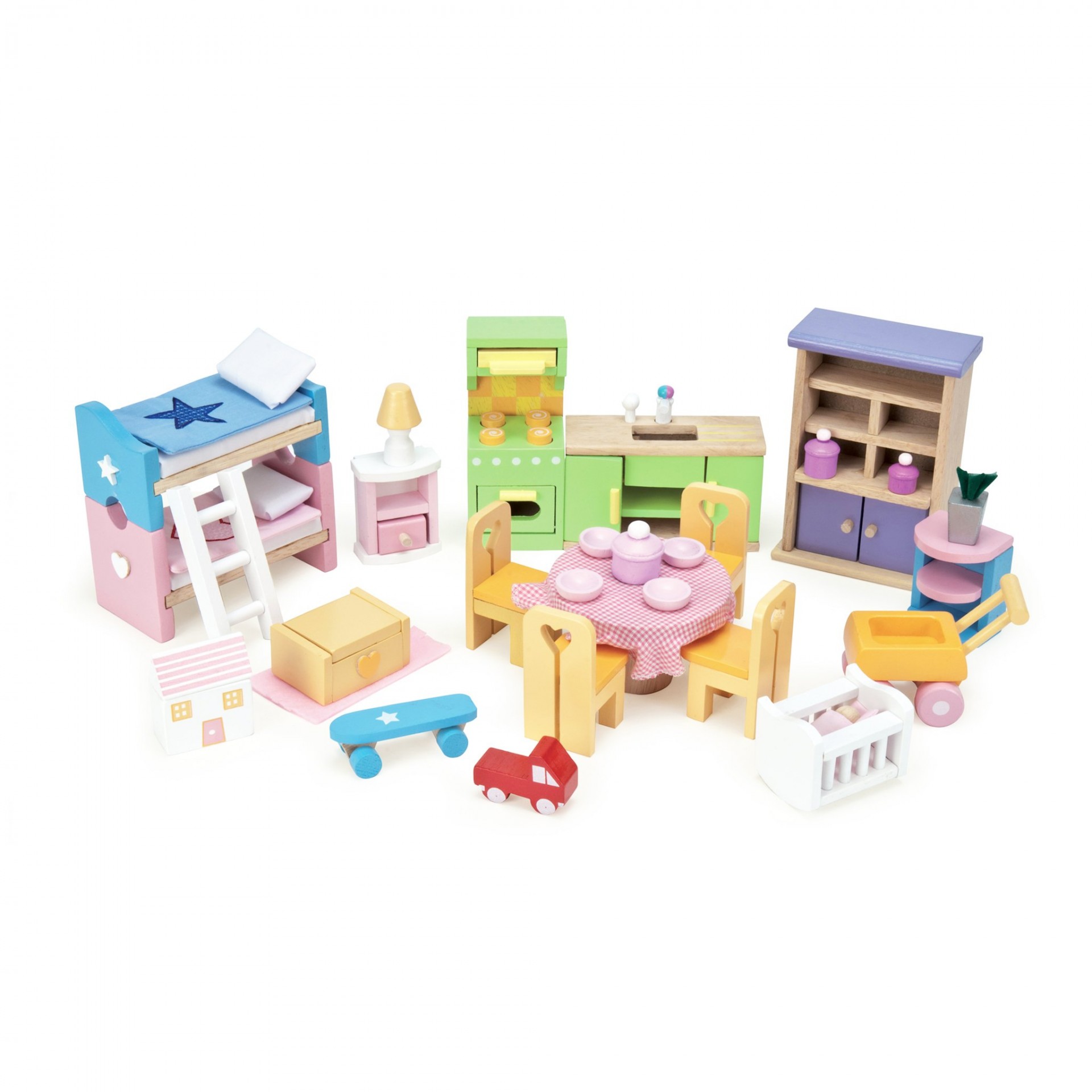 wooden toy house furniture